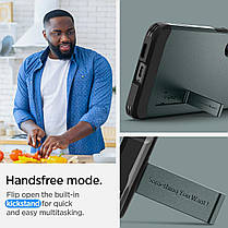 Чохол Spigen для Samsung Galaxy S24 - Tough Armor, Abyss Green (ACS07357), фото 4