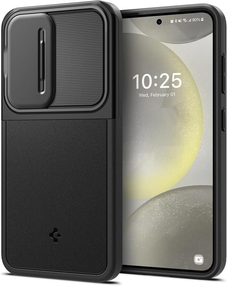 Чохол Spigen для Samsung Galaxy S24 - Optik Armor, Black (ACS07363)