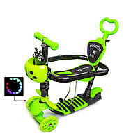 Самокат Scale Sports Scooter Божья коровка 5in1. Green (многофункциональный, с бортиком) FG, код: 1293059