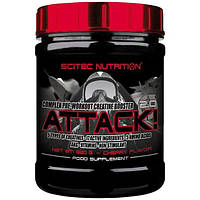 Комплекс до тренировки Scitec Nutrition Attack 2.0 320 g 32 servings Cherry AG, код: 7537734