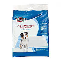 Пелёнки для собак Trixie 60x90 см, 8 шт из целлюлозы DH, код: 6969399