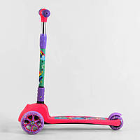Самокат трехколесный детский Best Scooter 60 кг Pink and Purple (106837) GG, код: 7919087