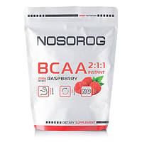 Аминокислота BCAA для спорта Nosorog Nutrition BCAA 2:1:1 200 g 36 servings Raspberry GG, код: 7778531