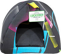 Юрта для собак и кошек Lucky Pet 1 Соня 39x39x31 см Геометрия (4820224212463) GR, код: 8243066