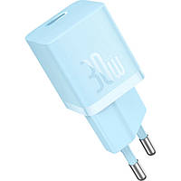 Сетевое зарядное устройство BASEUS GaN5 Fast Charger Mini 1C 30W Blue (CCGN070603)