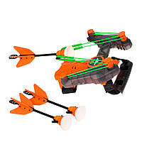 Лук игрушечный на запястье с 3 стрелами Zing Wrist Bow Оранжевый KD116704 NX, код: 7470736