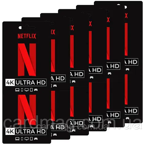 Активація передплати Netflix Premium 4K Ultra HD на 12 місяців (Акаунт на 1 пристрій), фото 1
