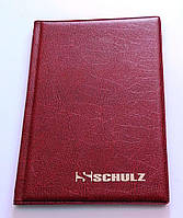 Альбом для монет 192 мелкие ячейки Schulz Темно-красный (hub_jykl4r) PP, код: 2596059