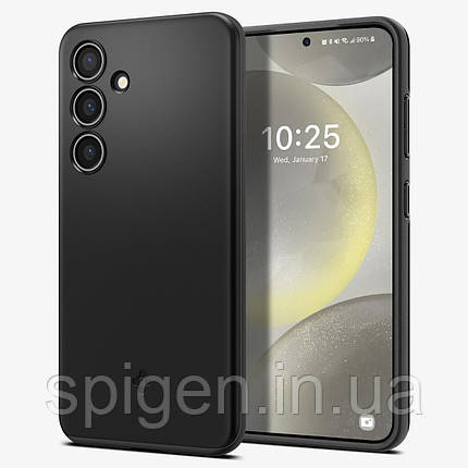 Чохол Spigen для Samsung Galaxy S24 - Thin Fit, Black (ACS07341), фото 1