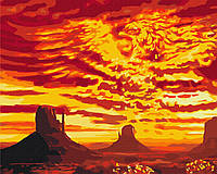 Картина за номерами BrushMe Фенікс у пустелі 40х50 см BS28721 GR, код: 8263264