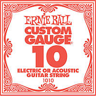 Струна Ernie Ball 1010 Plain Steel .010 TO, код: 7291088