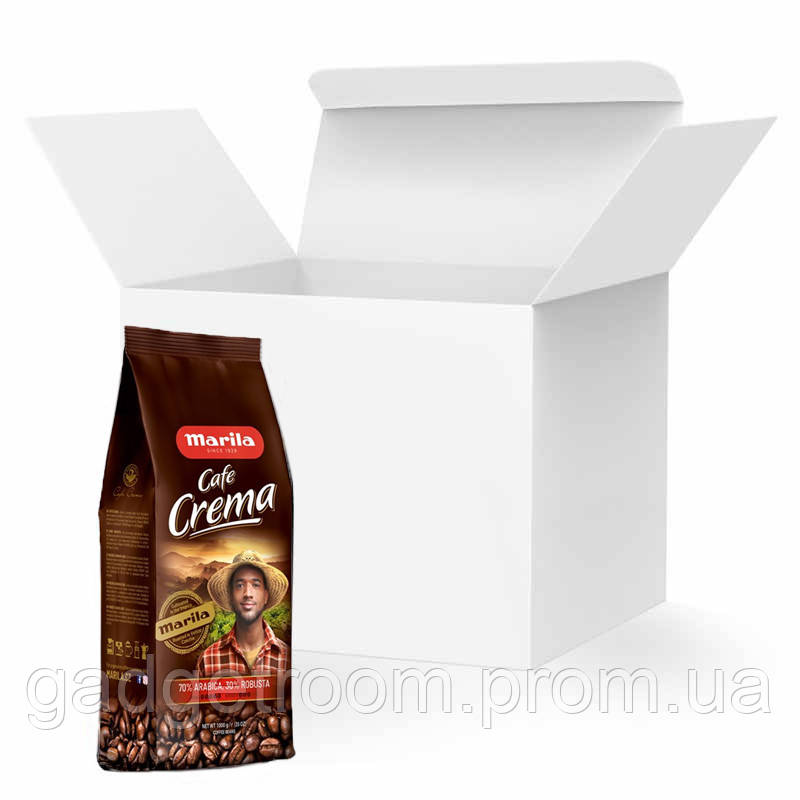 Кава в зернах Marila Cafe Crema Espresso 1 кг*8 шт GR, код: 6868719
