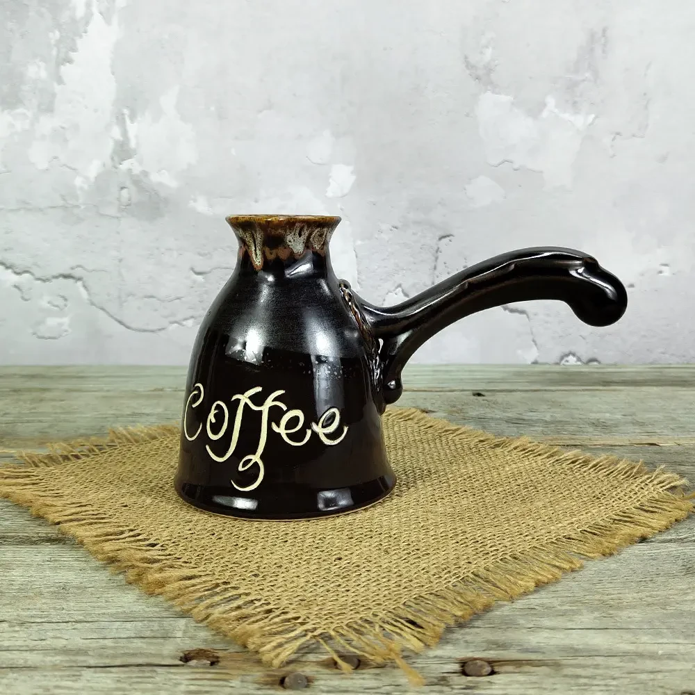 Турка скіфія coffee 450 мл шоколад керамічна