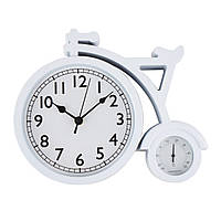 Часы настенные Velo White 31х25 см BR218493 Lefard QT, код: 8383879