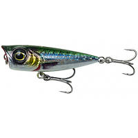 Воблер Savage Gear 3D Minnow Popper F 43mm 2.6g Синий Зеленый (1013-1854.16.94) UP, код: 8072183