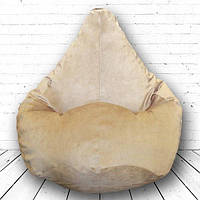 Кресло груша Tia-Sport Велюр 90х60 см бежевый (sm-0237-4) DH, код: 6537868