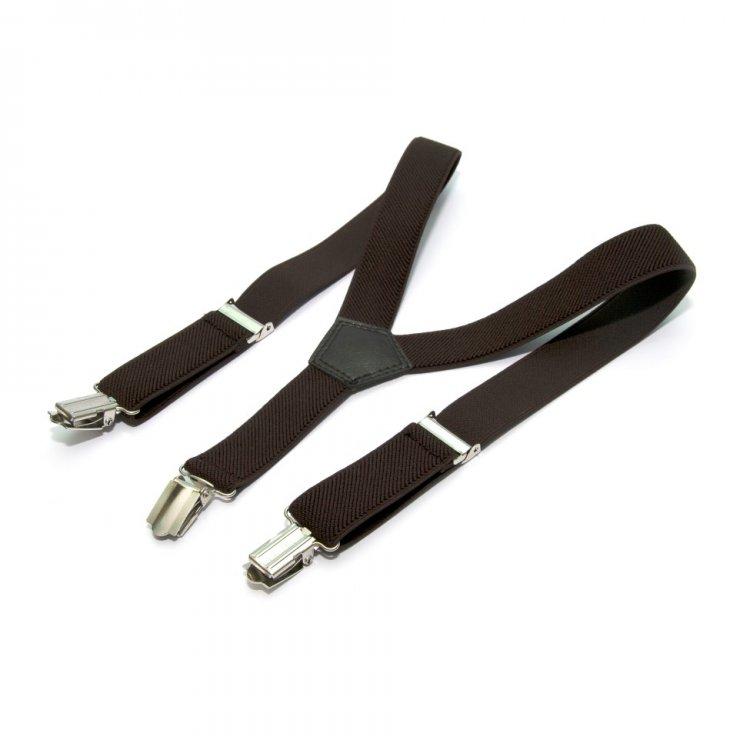 Дитячі підтяжки Gofin suspenders Темно-коричневі (Pbd-15007) KB, код: 389951