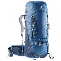 Рюкзак Deuter Aircontact 45+10 Midnight-Navy (1052-3320121 3365) UL, код: 6604805