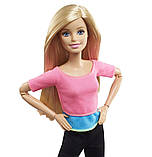 Лялька Барбі Йога Блондинка безмежні рухи — Barbie Made to Move, фото 5