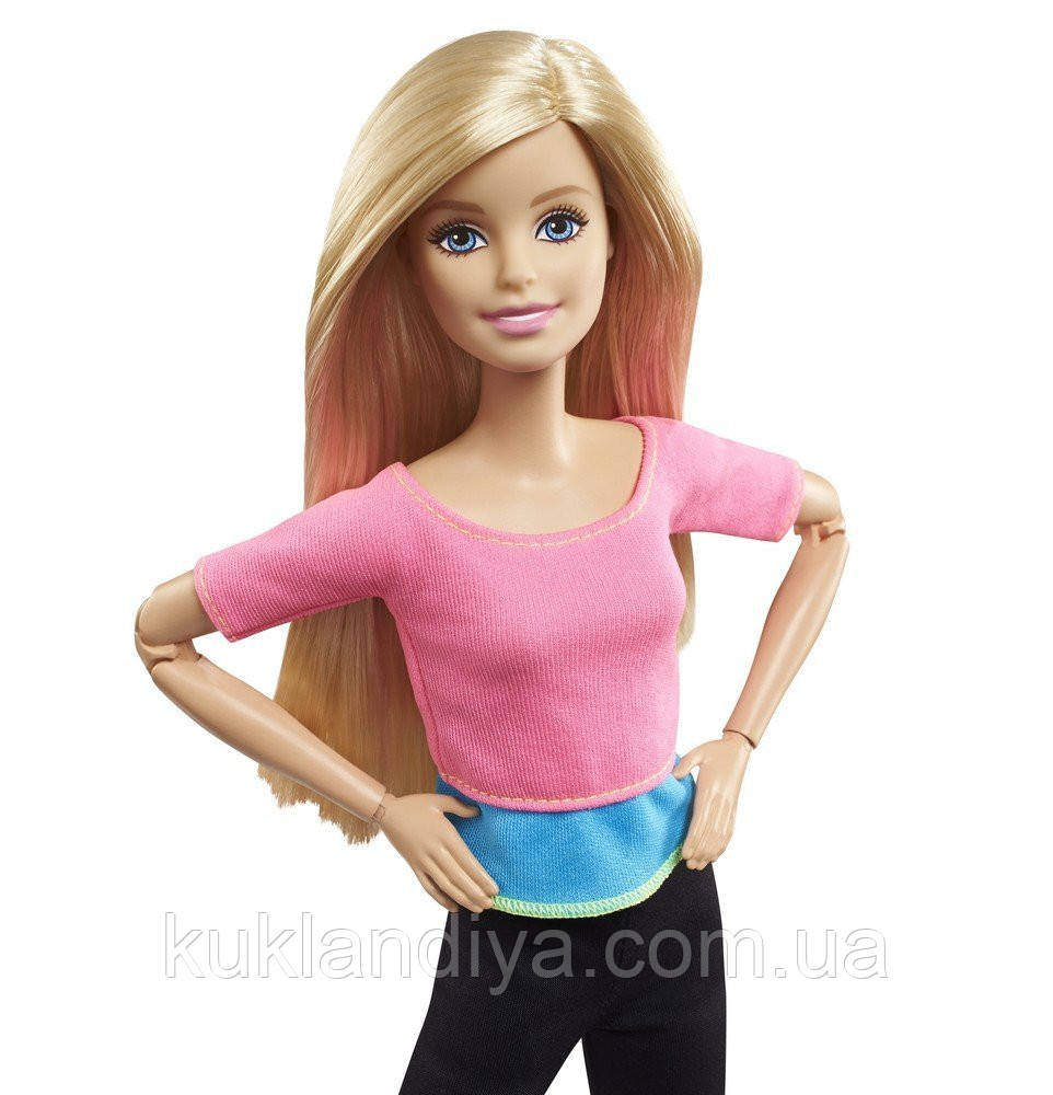 Кукла Барби Йога Блондинка безграничные движения - Barbie Made to Move - фото 4 - id-p398729096