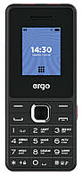 Мобильный телефон ERGO E181 Dual Sim Black (6854556) EJ, код: 8311755