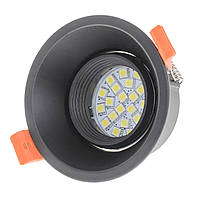 Точковий світильник Brille 40W HDL-DS 162 Чорний 36-232 PK, код: 7273578