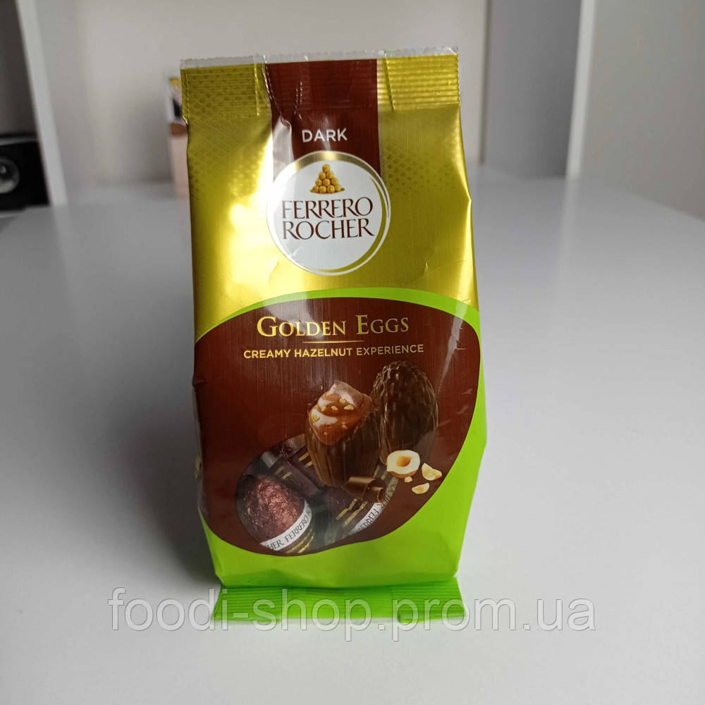 Цукерки Ferrero Rocher Golden Eggs Dark 90g Фереро Роше (ID#2161677659 ...