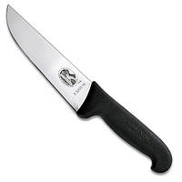 Кухонный нож мясника Victorinox Fibrox Butcher 16 см Черный (5.5203.16) GT, код: 1709113