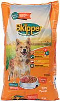 Сухой корм для собак Skipper курица и говядина 3 кг (5948308003536) EJ, код: 7568602