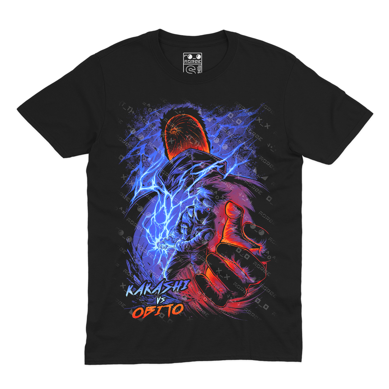 Футболка чорна Morze Naruto V18, фото 1