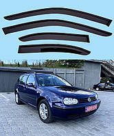 Дефлекторы Окон Volkswagen Golf IV универсал 1997-2004 на скотче, Ветровики Фольсваген Гольф 4