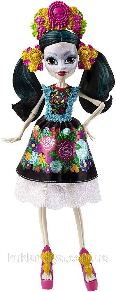 Колекційна лялька Monster High Скеліта Калаверас, фото 1