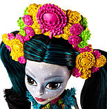 Колекційна лялька Monster High Скеліта Калаверас, фото 3