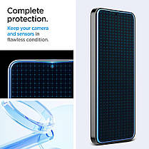 Захисне скло Spigen для Samsung Galaxy S24 Plus - EZ Fit GLAS.tR (2 шт), Clear (AGL07430), фото 4