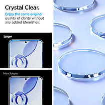 Захисне скло Spigen для Samsung Galaxy S24 Plus - EZ Fit GLAS.tR (2 шт), Clear (AGL07430), фото 6