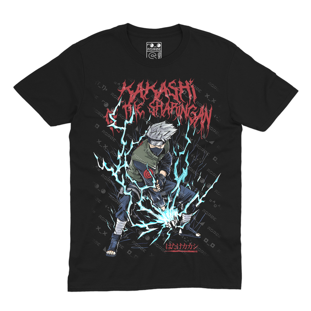 Футболка чорна Morze Naruto V22, фото 1