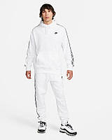 Спортивный костюм мужской Nike Club Fleece Mens Graphic Hooded Track Suit (FB7296-100) S Белы TV, код: 8176938