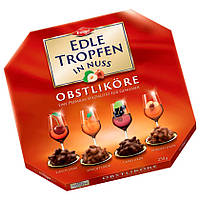 Шоколадні цукерки з елітним алкоголем Trumpf Edle Tropfen In Nuss Obstrikore 250 г