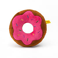 Мягкая игрушка Kidsqo Пончик большой Розовый (KD6801) TT, код: 6657569