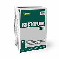 Масло касторовое 1000 мг AN NATUREL 30 капсул EV, код: 6870146