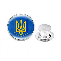 Значок BROCHE Тризуб синій BRGV112777 ET, код: 7567635