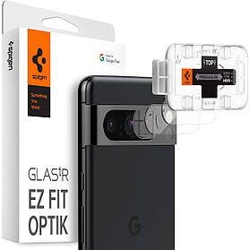 Захисне скло Spigen для камери Pixel 8 Pro - EZ Fit Optik (2шт), Clear (AGL07394)