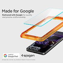 Захисне скло Spigen для Pixel 8 - ALIGNmaster (2 шт), Clear (AGL07396), фото 3
