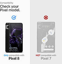 Захисне скло Spigen для Pixel 8 - ALIGNmaster (2 шт), Clear (AGL07396), фото 4