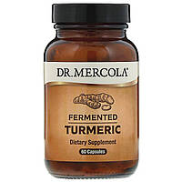 Куркума ферментированная, Fermented Turmeric, Dr. Mercola, 60 капсул SP, код: 6493294