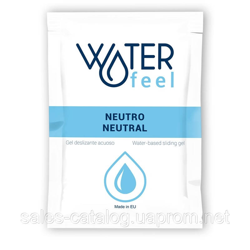 Нейтральний любрикант на водній основі Waterfeel Sliding Gel 4 мл SC, код: 8383615