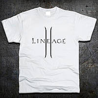 Футболка Fruit of the Loom Логотип Линейдж 2 Logo Lineage 2 Белый 116 см (9640) FE, код: 7584423