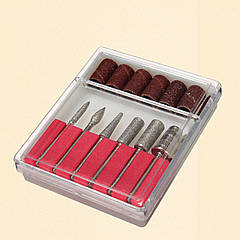 Набір насадок 12 шт у коробці алмазний бор бур-сушарка насадка для гавера-дрімель Dremel