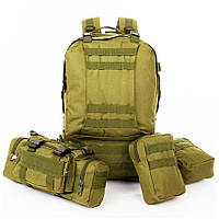 Рюкзак Esdy Combo Military Bag Green GT, код: 8154919