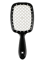 Расческа для волос Janeke Superbrush черный с белым UP, код: 8290267